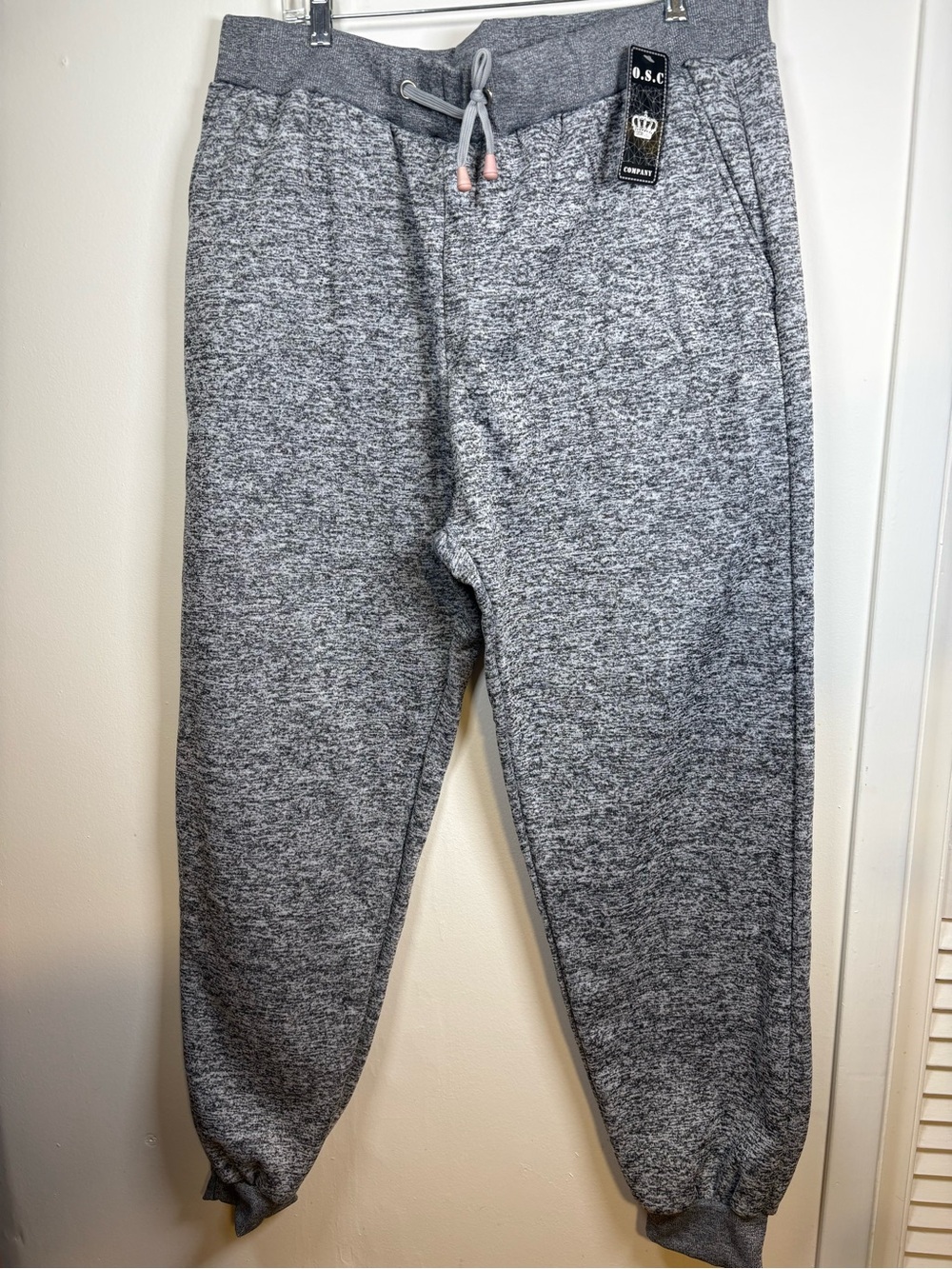 Women’s Heather Gray Jogger Sweatpants - Casual Comfort